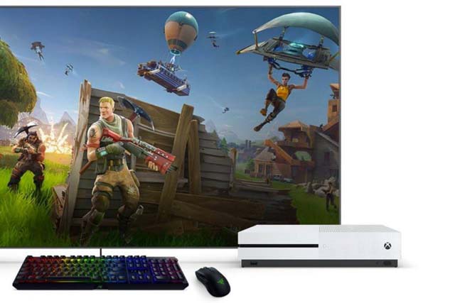 mouse and keyboard support for Fortnite